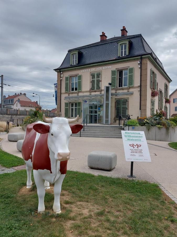 Appart' Duchatelain Lumineux, Vue Sur Chateau มงเบลียาร์ ภายนอก รูปภาพ